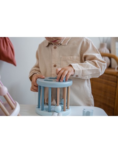 Roue à Formes Bleue - Label Label