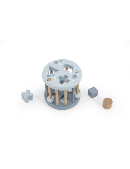 Roue à Formes Bleue - Label Label