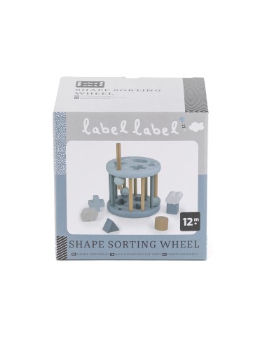 Roue à Formes Bleue - Label Label
