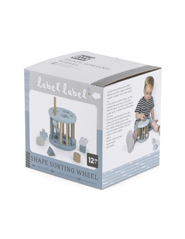 Roue à Formes Bleue - Label Label