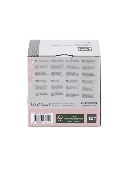 Roue à Formes Rose - Label Label