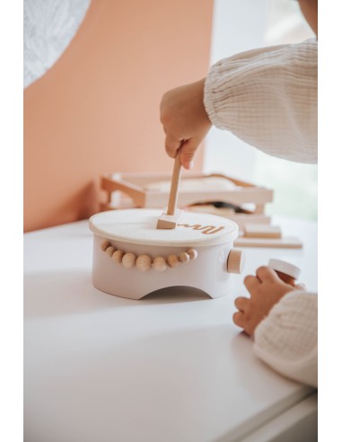 Binic Crêpière en Bois Nougat - Label Label