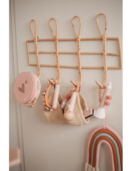 Tambourin à Grelots Rose - Label Label