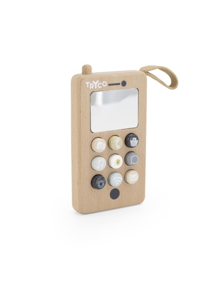 Jouet d'imitation Téléphone en Bois