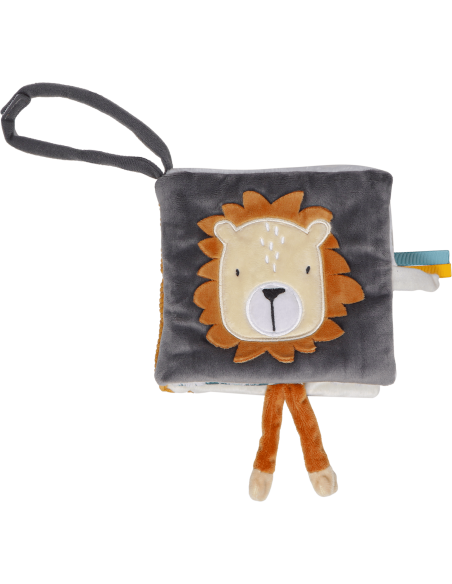 Livre Sensoriel en Tissu Lion
