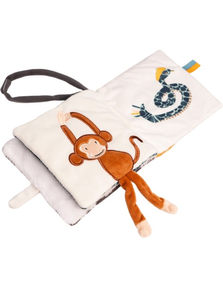 Livre Sensoriel en Tissu Lion