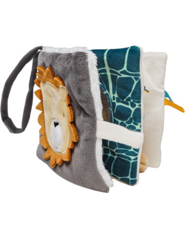 Livre Sensoriel en Tissu Lion