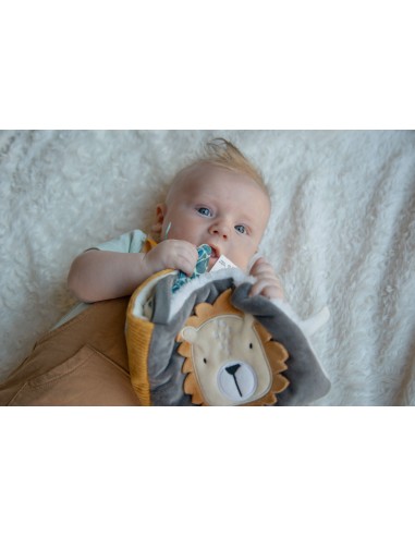 Livre Sensoriel en Tissu Lion