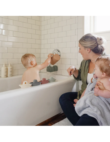Jouet de bain Bateaux Mushie Pétal