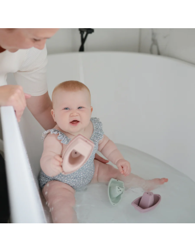 Jouet de bain Bateaux Mushie Pétal