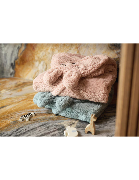 Couverture Nomade moelleuse Lapin Wild Rose