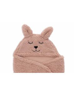 Couverture Nomade moelleuse Lapin Wild Rose 2