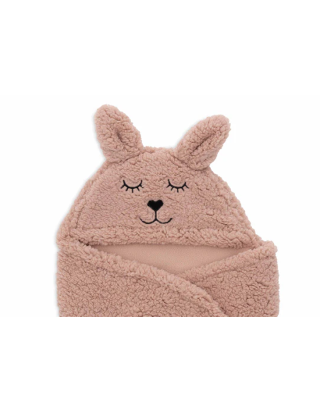 Couverture Nomade moelleuse Lapin Wild Rose