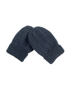 Moufles pour bébé en laine de Mérinos Ayo Marine