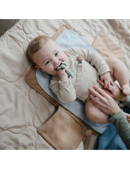 Jouet de dentition Chien Teckel Vert