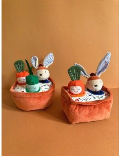 Jouet d'éveil Le Petit Potager de Lapin Gabin Ebulobo 2