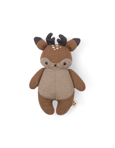 Hochet Petit Cerf en coton biologique