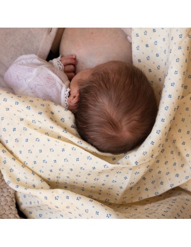 Lange en mousseline de coton biologique Capri