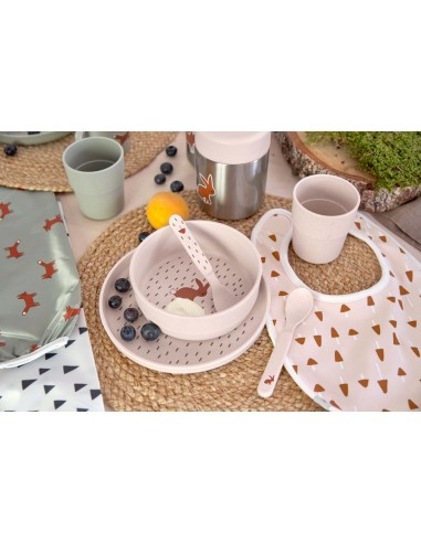 Coffret Repas Enfant Little Forest Lapin