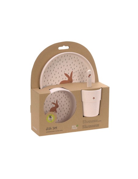 Coffret Repas Enfant Little Forest Lapin