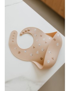 Bavoir souple en silicone Zakuw - Magnolia 2