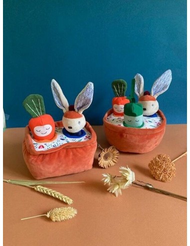 Jouet d'éveil Le Moyen Potager de Lapin Gabin...