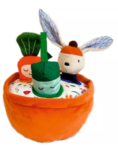 Jouet d'éveil Le Moyen Potager de Lapin Gabin Ebulobo