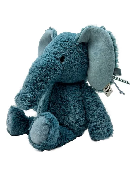 Peluche Eléphant Bleu
