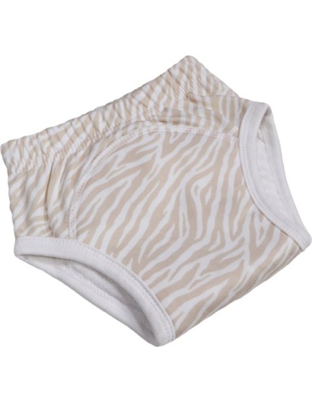 Culotte d'apprentissage de la propreté Zèbre beige
