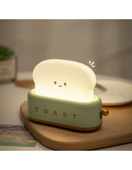 Veilleuse Petit Toaster - Grille Pain Vert