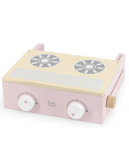Petite Cuisine Pliable en Bois Rose - Label Label