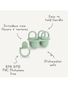 Moules à Glace Vert Mushie 2