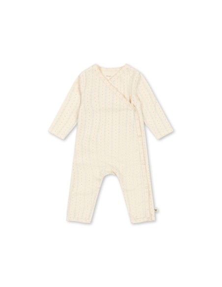 Combinaison Pyjama croisé en coton biologique Fête de Fleur