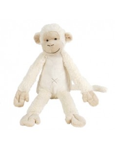 Peluche Singe Mickey Blanc ivoire