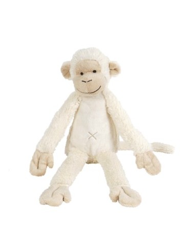 Peluche Singe Mickey Blanc ivoire