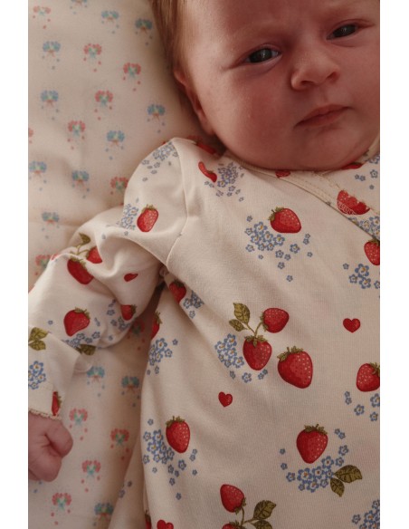 Combinaison Pyjama croisé en coton biologique Marmalade