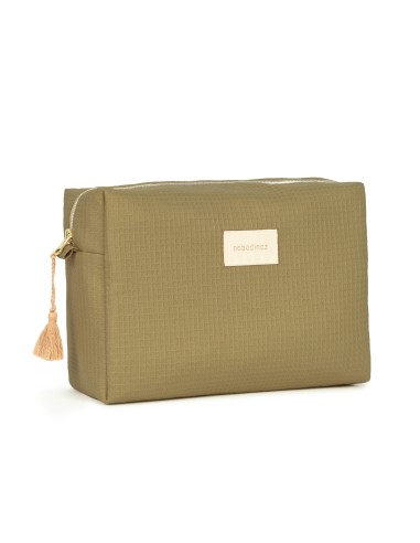 Trousse de toilette Diva nid d'abeille Olive Green