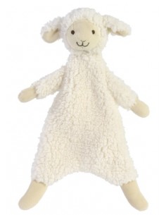 Doudou Leo le petit agneau Crème