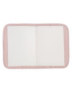 Protège-carnet de Santé Nid d'Abeille Mauve Pink 2