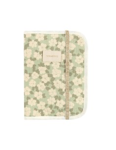 Protège-carnet de Santé Nid d'Abeille Green Sakura