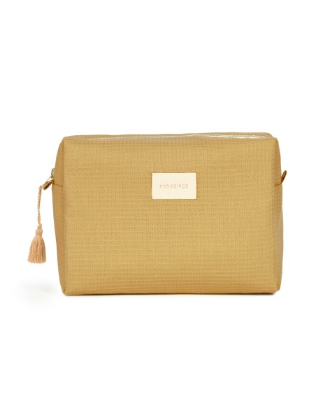 Trousse de toilette Diva nid d'abeille Camel