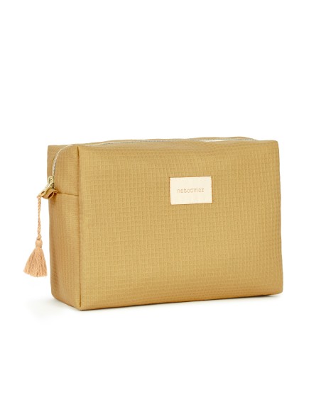 Trousse de toilette Diva nid d'abeille Camel