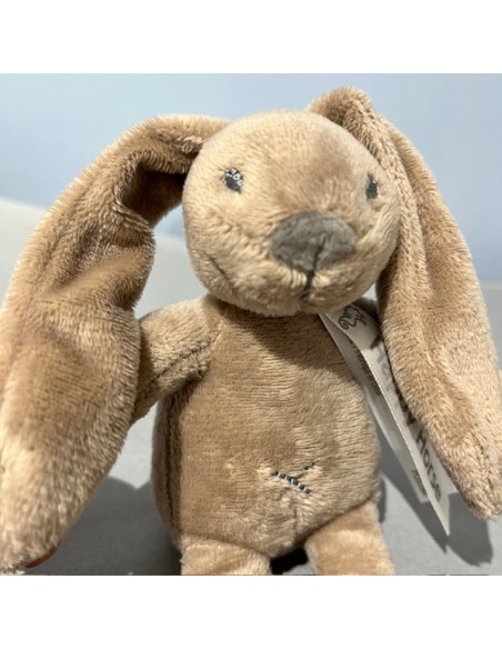 Mini peluche Lapin Richie Taupe