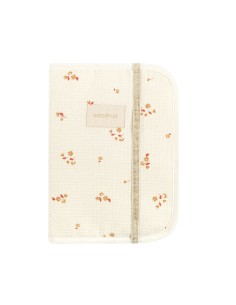 Protège-carnet de Santé Nid d'Abeille Yellow Lily