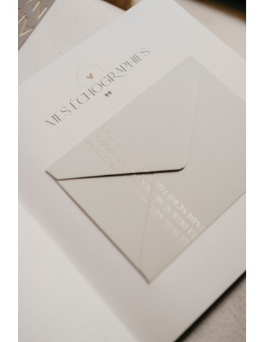 Livre de naissance Précieux Souvenirs - Lin Gris