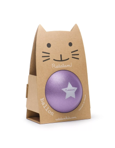 Ballon Pailleté Violet Chat 15 cm - Ratatam 2