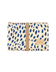 Matelas à langer de voyage Hyde Park imperméable Léonie Blue