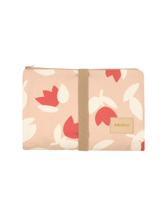 Matelas à langer de voyage Hyde Park imperméable Red Tulips