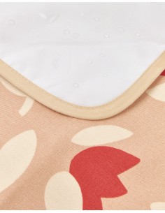 Matelas à langer de voyage Hyde Park imperméable Red Tulips 2