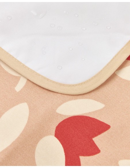 Matelas à langer de voyage Hyde Park imperméable Red Tulips